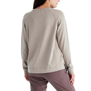Suéter de Punto de Manga Larga con Cuello Redondo y Color Sólido para Mujer, Informal, Transpirable, de Algodón y Fibra de Bambú, para Otoño - Product Image 3