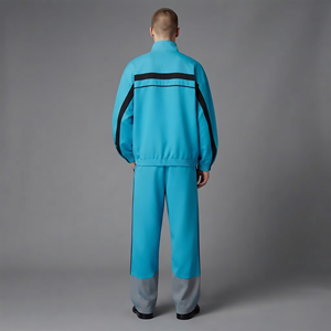 Conjunto Deportivo Informal Personalizado de Gran Tamaño, Chaqueta Cortavientos Reflectante 3M, Chándal de Nailon, Conjunto de Joggers, Chaquetas para Hombre - Product Image 3