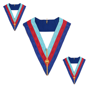 High Quality Freemasonry Masonic Regalia <b>Collar</b> Royal Arch Grand Chapter Embroidery Crafts Regalia <b>Collars</b> - Product Image 3