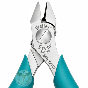 Pince coupante Weller 5 pouces anti-électrostatique à tête conique avec support de fil 2476TX1W Outils de bijouterie - Product Image 2