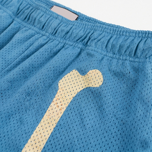 Custom Breathable Double <b>Layer</b> Mesh Shorts for Men – High Density Moisture Wicking Gym & Basketball Sports Shorts - Product Image 5