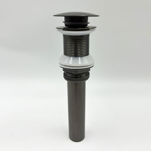 Tappo a scomparsa per lavabo da bagno senza troppopieno in acciaio inox 304 per lavabo a ciotola, lavabo da appoggio, lavabo da balcone - Product Image 4