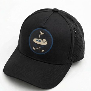Custom Print Logo Curved Birm Breathable Waterproof Headwear Outdoor Adjustable Samsum Fabric Baseball <b>Cap</b> For Golf <b>Tennis</b> - Product Image 1