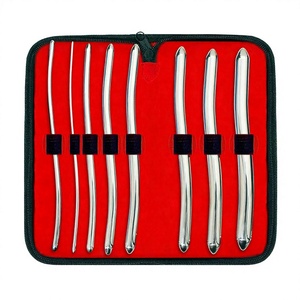 Kit d'instruments chirurgicaux d'urologie de qualité professionnelle, sondes urétrales en acier inoxydable, ensemble de 15 pièces, manuel, réutilisable, autoclavable - Product Image 5