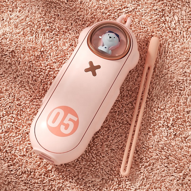 Cute Power Bank 5000mAh and 10000mAh Portable USB Rechargeable Hand Warmer Mini Phone Charger