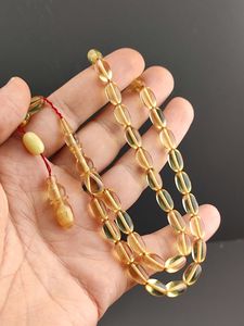 SMART HANDMADE ECO-FRIENDLY RESIN LOVE TASBIH AMBER BEADS Turquoise Prayer Rosary <b>Stone</b> Muslim Rosary Counter Jewelry - Product Image 4