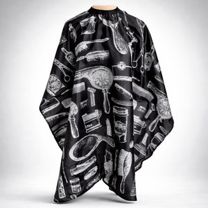 Capa de Barbero Profesional para Peinar el Cabello, Impermeable, de Poliéster, para Peluquería, para Adultos y Niños - Product Image 1