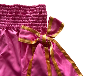 กางเกงมวยไทยสั่งทำพร้อมโลโก้สำหรับสโมสร - ระบายอากาศได้ดี แห้งเร็ว เหมาะสำหรับผู้ใหญ่ทั้งชายและหญิง ใช้สำหรับชกมวยและศิลปะการต่อสู้ - Product Image 5