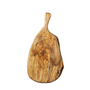 Planche à découper multifonctionnelle noire en bois massif, artisanale, grande taille, pour la cuisine, la viande et les fromages - Product Image 5