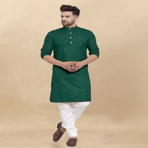 Nouveau pyjama kurta indien pour hommes vêtements ethniques à la mode du fournisseur indien occasion de mariage adapté kurta conceptions hommes/femmes - Product Image 6