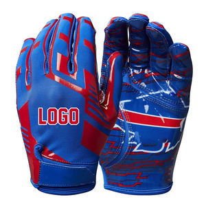 Gants de football américain d'hiver avec logo personnalisé imprimé, super confortables, design antidérapant pour un usage quotidien - Product Image 1