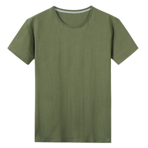 Camisetas de Hombre al por Mayor con Envío Directo, 100% Algodón, Manga Corta, Cuello Redondo, Tallas Grandes hasta 4XL, Tela de Felpa, Diseño Personalizado - Product Image 2