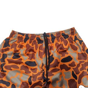 Shorts de sport pour homme en tissu mesh respirant de haute qualité, camouflage, basketball, 100% polyester, avec poche, taille élastique, séchage rapide - Product Image 3