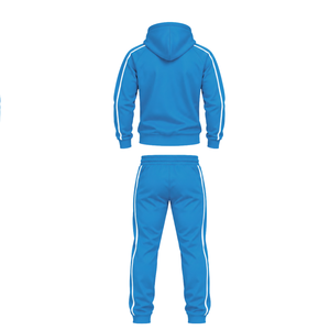 Ensemble de survêtement décontracté à capuche pour femme – Qualité supérieure – Veste de sport entièrement zippée et pantalon de jogging à taille élastique – Tenue de fitness et de course - Product Image 2