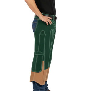 Diseña tus propios pantalones de herrador de cuero genuino con correas ajustables en la cintura y las piernas, fabricados a mano por un fabricante profesional. - Product Image 4