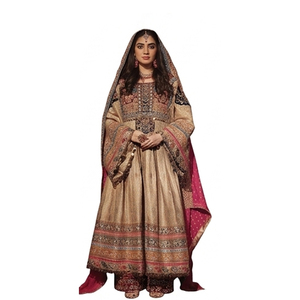 Vestido Afgano de Alta Calidad para Mujer, Diseño Modesto, Estilo Punjabi, Tribal Kuchi, Étnico, para Boda - Product Image 1