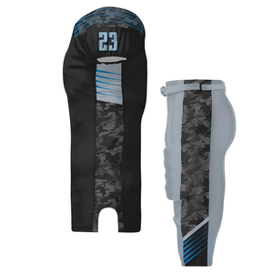 Tenues de football américain personnalisées pour adultes, unisexes, respirantes, tissu anti-humidité, séchage rapide, 100% polyester - Product Image 3