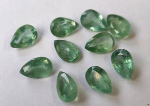 Natural Light Green Peridot Square Rose Cut 7x10mm Loose Gemstone Third Party Certified AAMNA <b>GEMS</b> for Jewelry Making - Product Image 1