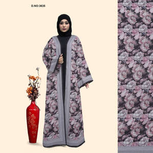 Chaqueta Abaya de Chifón Moderna para Mujer, Diseño Elegante y Ligero, Perfecta para Eventos Formales - Product Image 5
