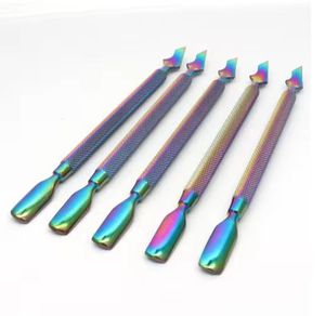 Juego de Herramientas de Acero Inoxidable de Doble Punta para Empujar Cutículas, Reutilizable, de Grado Profesional para Salón de Belleza - Product Image 4