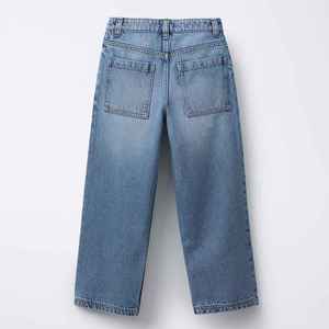 Manufacturer Direct Men's Wholesale Breathable Casual Dark Straight Solid Denim Jeans Embroidery for Summer Autumn Winter - Product Image 4