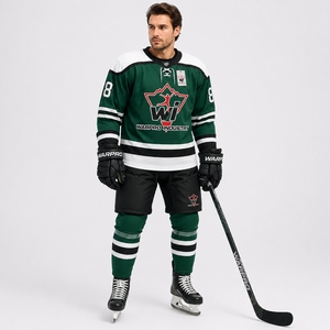 Ice Hockey Uniform Elite <b>Athletic</b> Apparel Custom Jersey And Pants Comfortable Lightweight Sports Clothing Designed - Product Image 4