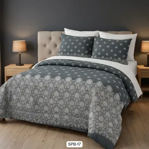 Sábanas Modernas de Microfibra de 125 GSM al por Mayor, Diseño Artístico Sólido 7D, Ecológicas, Duraderas, Tejido para Todas las Estaciones, para Uso Residencial - Product Image 6