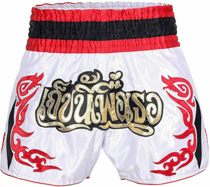 Shorts de Muay Thai y MMA al por Mayor, Personalizados, Elásticos, 100% Poliéster, Lisos, Teñidos, Ropa de Combate - Product Image 5
