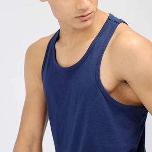 Débardeur de course respirant pour homme grande taille 100% coton - Vêtements de sport à séchage rapide et écologiques - Product Image 6