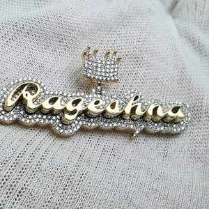 Colgante Hip Hop ZAWO HOUSE con Diamante Moissanite Helado, Brillo Brillante, Plata 925 Certificada para Hombres y Mujeres, Joyería Streetwear - Product Image 1