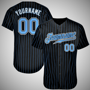 Maillot de baseball personnalisé imprimé pour hommes adultes, à manches courtes boutonnées, avec nom d'équipe et numéro de joueur, anti-humidité, vêtements de sport américains - Product Image 2