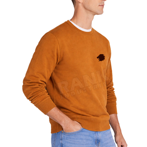 Sweat-shirts basiques pour hommes en coton mélangé, marque privée, faible MOQ - Product Image 5