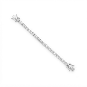 Wholesale 10K 14K 18K Solid Gold Round Brilliant Cut Lab Created Diamond Tennis Bracelet Classic Elegant Bracelet Fine Jewelry - Product Image 1