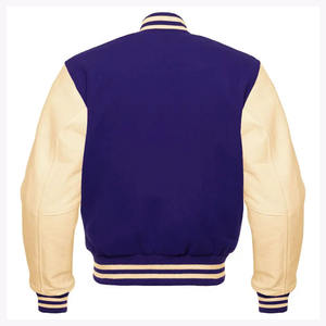 Nouvelle veste varsity personnalisée pour homme, tissu en toile 100% laine, respirant, séchage rapide, logo sur le devant, streetwear - Product Image 2