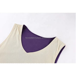 Uniforme de basket-ball confortable pour hommes de qualité supérieure Top tendance uniforme de basket-ball léger et respirant entièrement personnalisé - Product Image 4