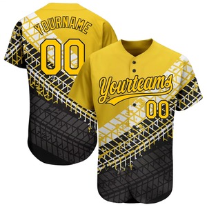 Camisetas de Béisbol Personalizadas de Spandex/Algodón con Logotipo para Hombre, Camisa de Árbitro, Uniformes de Softbol, Cosidos, Transpirables, Unisex, Producto Superior - Product Image 6