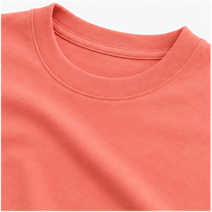 Camiseta de Manga Corta para Hombre, Cuello Redondo, Oversize, de Algodón Viscosa Coral Suave, Personalizada, MTS-OVR-0048 - Product Image 6