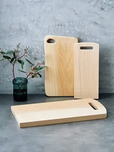 Tabla de Cortar de Madera Ecológica AXIOM, 1.5 cm de Grosor, Diseño de Madera Dura Resistente para una Fácil Limpieza e Higiene - Product Image 5