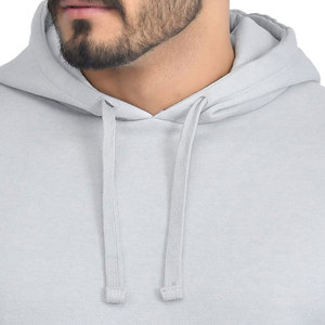 บริการขายส่ง OEM เสื้อฮู้ดผู้ชายแขนยาวผ้าฝ้ายฟลีซ 100% สำหรับฤดูหนาว แห้งเร็ว กันลม เหมาะสำหรับออกกำลังกายและฟิตเนส - Product Image 4