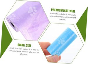 Sacs à déjections canines extra larges, distributeur de sacs à crottes pour chiens, sacs de nettoyage pour chiens - Product Image 2