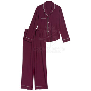 Custom Design Stylish Women Patch Work Lounge Wear Set Cozy Everyday Clothing With Breathable Fabric And Modern Fashion Look - Product Image 4