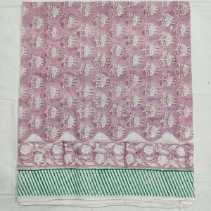 Handmade Indian Women's Cotton <b>Sarong</b> Floral Block Print Wrap 100% Cotton Eco-Friendly <b>Plus</b> <b>Size</b> Beachwear Travel Gifts 1 Piece - Product Image 2