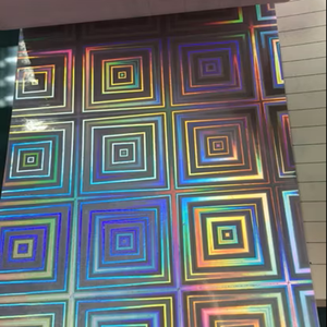 Custom Pattern PET & BOPP Holographic Film Bulk Metallized & Transparent Lamination Film for Gift Wrapping, <b>Labels</b> & <b>Packaging</b> - Product Image 3