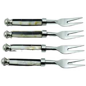 Handcrafted Stainless Steel <b>Fork</b> Set With Horn Handle For Weddings Events Restaurant Hotel Luxurious Kitchenware Accessories Set - Product Image 6