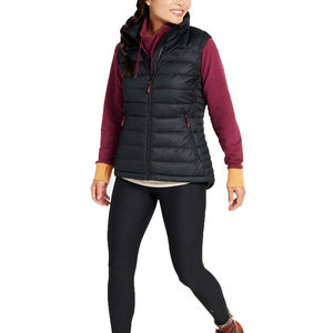 Gilet matelassé personnalisé avec logo pour femme, sans manches, unisexe, hiver 2025, décontracté, coupe-vent, rembourré - Product Image 3
