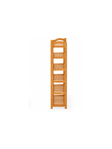 Étagère à chaussures en bois de haute qualité, 6 niveaux, design minimaliste pour l'entrée, gain de place - Product Image 5