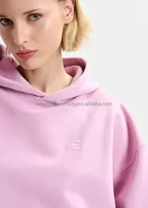 Sudadera con Capucha Unisex de Alta Calidad con Etiqueta de Marca Personalizada, Estilo Vintage Lavado al Ácido, 100% Poliéster de Secado Rápido para Invierno - Product Image 3