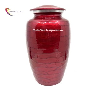Full Size Pink Cremation Urn Enamel Colour Metal <b>Keepsake</b> <b>Ashes</b> Jars <b>for</b> Human Pet <b>Ashes</b> Wholesale Funeral Burial Memorial Urns - Product Image 5