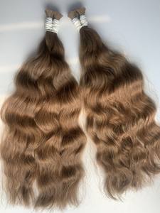 Extensions de cheveux humains vierges 100% vietnamiens, super double drawn, couleur naturelle, lisses, en vrac pour la vente en gros - Product Image 3