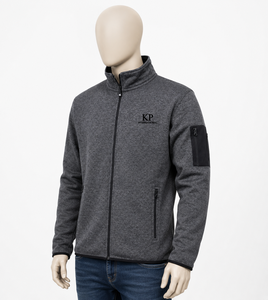 Chaqueta Softshell Personalizada OEM ODM para Hombre, con Cierre Completo, Cuello Alto, Impermeable, Resistente al Viento, para Trabajo al Aire Libre, con Bolsillo en la Manga - Product Image 4
